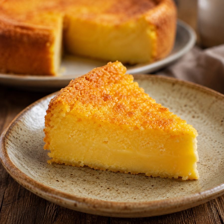 Bolo de Fubá Cremoso